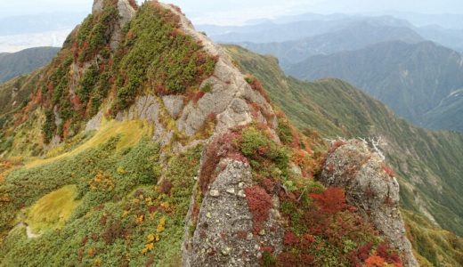 八海山登山-ロープウェイルートで八ッ峰と入道岳-