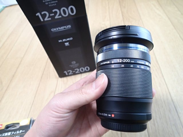 カメラ レンズ(ズーム) オリンパスM.ZUIKO12-200mm買いました | ヤマスター